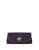 Jacques Vert Two-Tone Flower Clutch - PURPLE