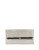 Diane Von Furstenberg Twig-Look Leather Envelope Clutch - GRANITE METALLIC