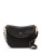 Vince Camuto Rizo Foldover Leather Crossbody - BLACK