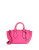 Diane Von Furstenberg Mini Double Zip Satchel Crossbody Bag - SHOCKING PINK