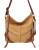 Lucky Brand Delta Leather Crossbody - COGNAC