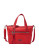 Fossil Dawson Leather Satchel - RED