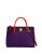 Dooney & Bourke Willa Zip Satchel - AUBERGINE