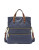 Fossil Explorer Leather Foldover Tote - MIDNIGHT NAVY