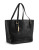 Kensie Tough and Pretty Shopper - BLACK