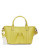 Calvin Klein Leather Mercury Tote - CITRON