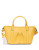 Calvin Klein Leather Mercury Tote - MARIGOLD