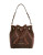 Dooney & Bourke Woven Drawstring Bag - BROWN