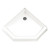 Town Square 38 Inch x 38 Inch Neo Angle Shower Base in White