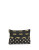 Lesportsac Triple Zip Cosmetics Pouch - BLACK/GOLD