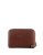 Derek Alexander Leather Accordion Zip Wallet - BROWN