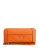 Guess Delaney Zip-Around Wristlet - ORANGE