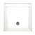 Town Square 36 Inch x 36 Inch Single Threshold Shower Base in White