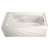 Cadet 5 feet Right Drain Integral Apron Bathtub in Linen