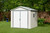 Outdoor Vinyl Storage Building - (8 Ft. x 7 Ft.)