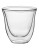 Trudeau Duetto Double Wall Espresso Cups Box of 2 - CLEAR