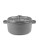 Staub 3.8L Round Enameled Cast Iron Cocotte - GREY