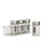 Maxwell & Williams Cosmopolitan Colours Shaker Set of 5 - WHITE