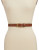 Lauren Ralph Lauren Smooth Leather Belt - LAUREN TAN - MEDIUM