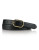 Lauren Ralph Lauren Leather Belt - BLACK - SMALL