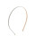 Expression Glitter Paper Trim Headband - GOLD