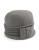 Parkhurst Oversized Bow Cloche Hat - GRAPHITE