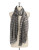 T&C Theodora & Callum Printed Wrap Scarf - GREY