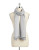Lord & Taylor Solid Lurex Scarf - SILVER