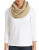 Calvin Klein Knit Infinity Scarf - HEATHERED ALMOND