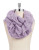 Echo Ruffle Infinity Scarf - LILAC