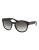 Prada 56mm Round Gradient Sunglasses - BLACK