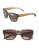 Burberry 54mm Contrast Wayfarer Sunglasses - DARK HAVANA