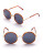 Sunday Somewhere Yetti 53mm Round Sunglasses - CHOCOLATE TORTOISE