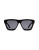 Le Specs New Wave 55mm Wayfarer Sunglasses - BLACK RUBBER (POLARIZED)