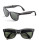 Ray-Ban Folding Wayfarers - GLOSSY BLACK (601) - 50 MM