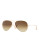 Ray-Ban Original Classic Aviator Sunglasses - MATTE GOLD/BROWN (112/85) - 55 MM