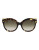 Ferragamo Oversized Sunglasses SF677S - GREEN TORTOISE