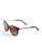 Polaroid Polarized Square Sunglasses - HAVANA/GOLD (POLARIZED)