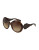 Dolce & Gabbana Catwalk 55mm Round Sunglasses - HAVANA