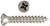 8x3/4 Oval Ph. Tapping Screw