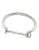 Uno De 50 Shackled Bracelet - SILVER - LARGE