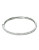 Nadri Pave Hinge Bangle Bracelet - SILVER