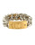 Cc Skye Gold and Rhodium Plated ID Bracelet - TWO TONED