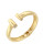 Bcbgeneration Goldtone Hinged Barrel Cuff Bracelet - GOLD