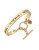 Bcbgeneration Love You To The Moon And Back Toggle Cuff - GOLD