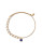 Alex And Ani Evil Eye Heart Pull Chain Bracelet - GOLD