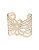 Carolee Caribbean Cascades Butterfly Gold Tone Cuff Bracelet - GOLD