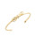 Kate Spade New York Dainty Sparklers Bow Cuff Bracelet - CLEAR