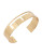 Robert Lee Morris Soho Initial Cut-Out Bracelet - GOLD E