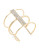 Expression Sparkle Bar Cut-Out Bracelet - GOLD